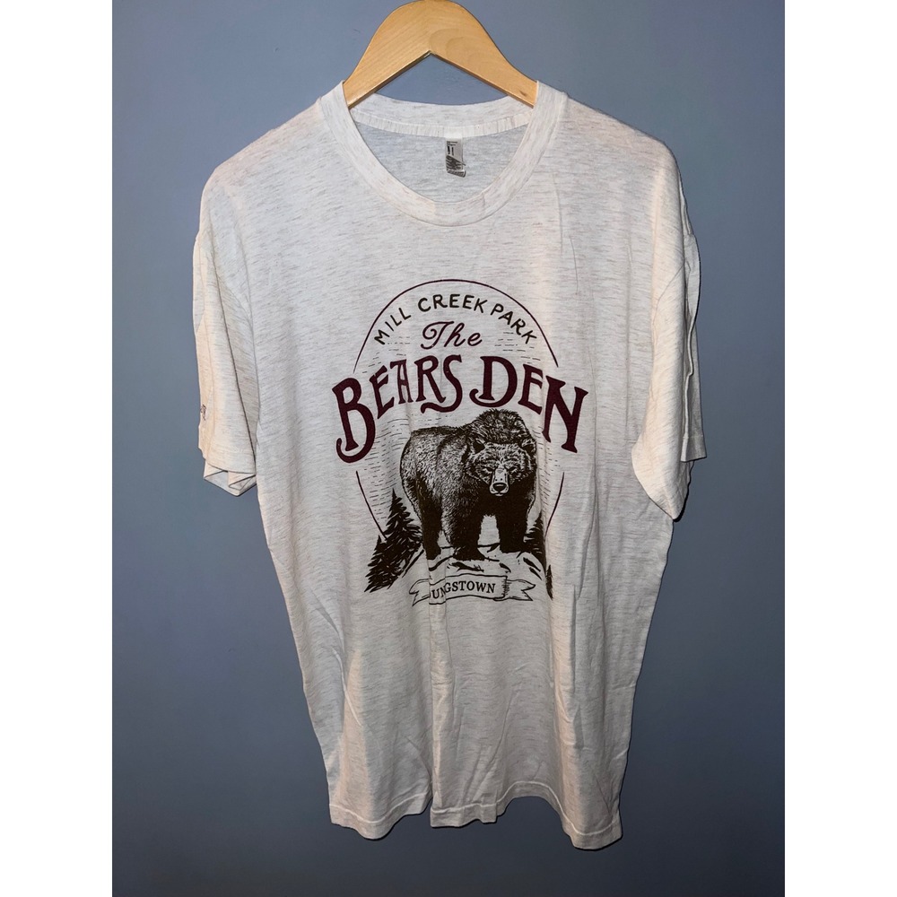 American Apparel The Bears Den Mill Creek Park Youngstown Graphic Tee XL
